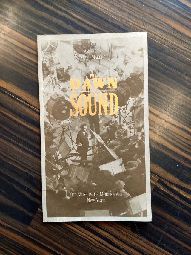 American MovieMakers - The Dawn of Sound (The Museum of Moderno Art, 1989)
