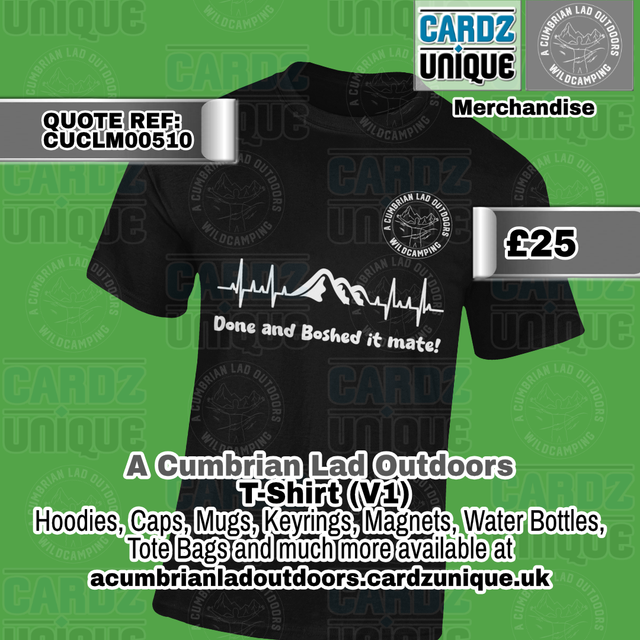 A Cumbrian Lad Outdoors (Logo T-Shirt V1)