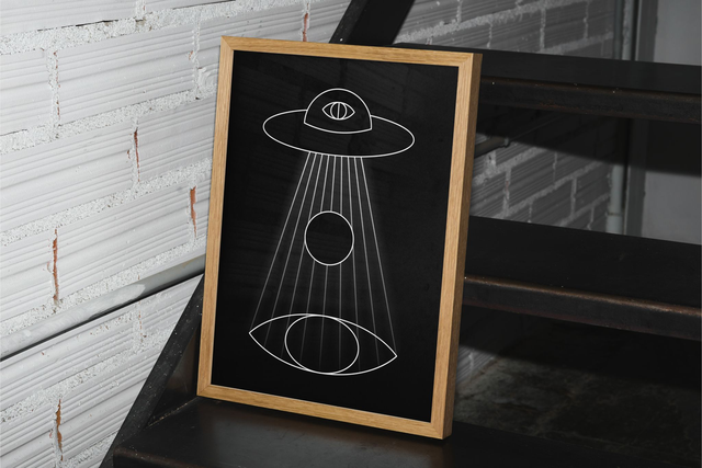  plakat UFO