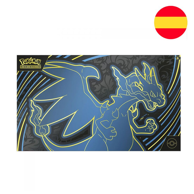 Estuche Ultra Premium cartas Mega-Charizard X Pokemon español