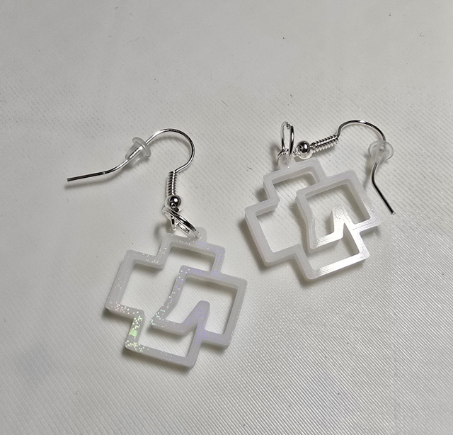 Boucles d'oreilles Rammstein
