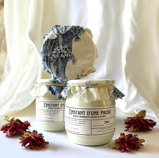 Bougie parfumée - Miel