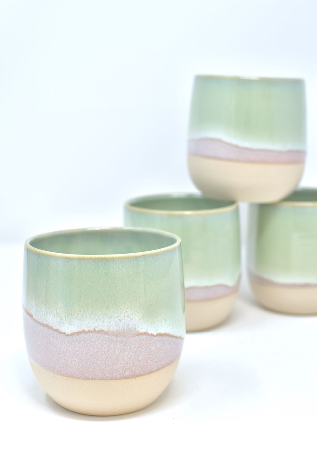 Large Tumbler - Coastline Green