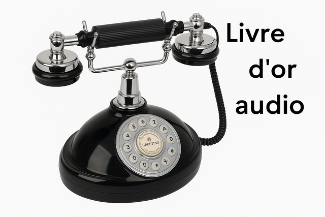 Location Livre d'or audio Modèle 2
