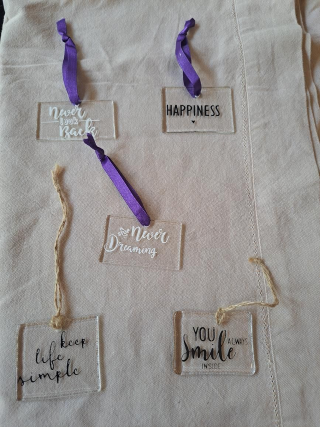 Enamelled Glass mottos