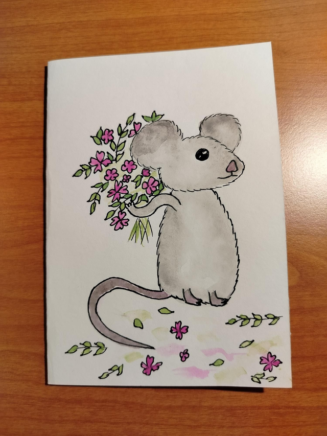 Carte de voeux, carte de fête des mères 