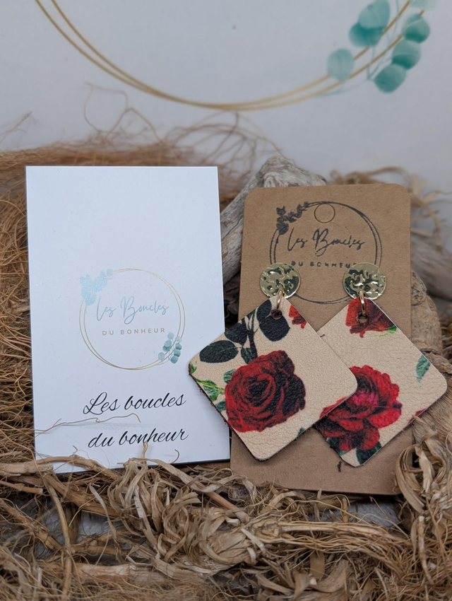 Boucles d&#039;oreilles Chouquette chou016