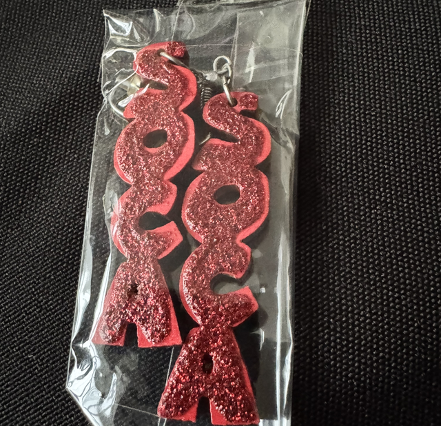 Soca Glitter Earrings 