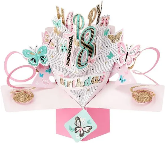 18th female pop out card.