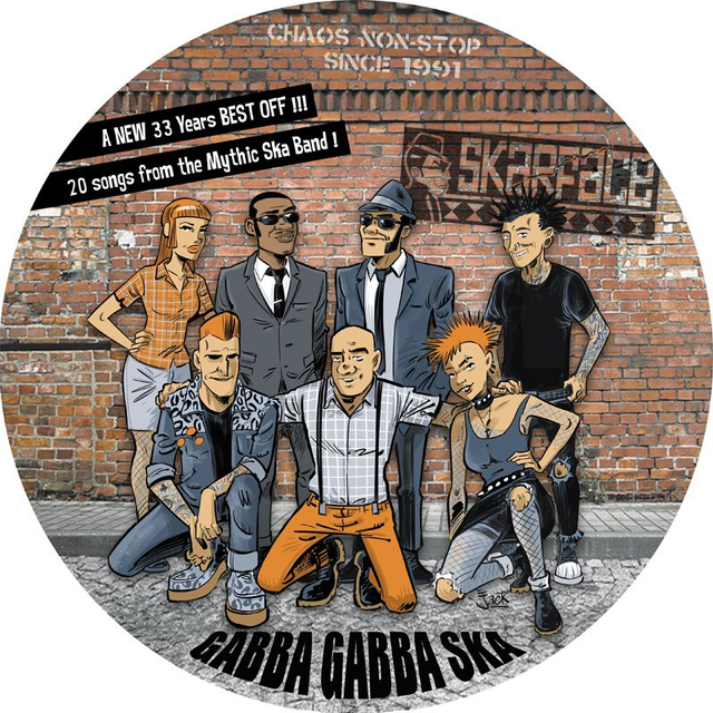 SKARFACE PICTURE-DISC VINYL - Gabba Gabba Ska