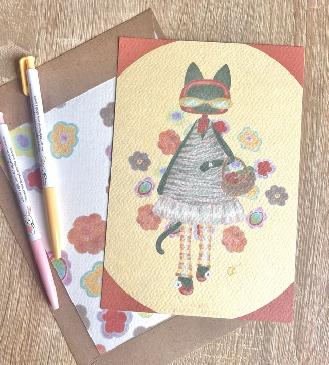 &#039;Neige at the market&#039; illustration