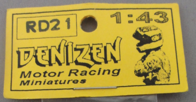 Racebaan zelfbouw - Denizen Motor Racing Miniatures, diverse varianten