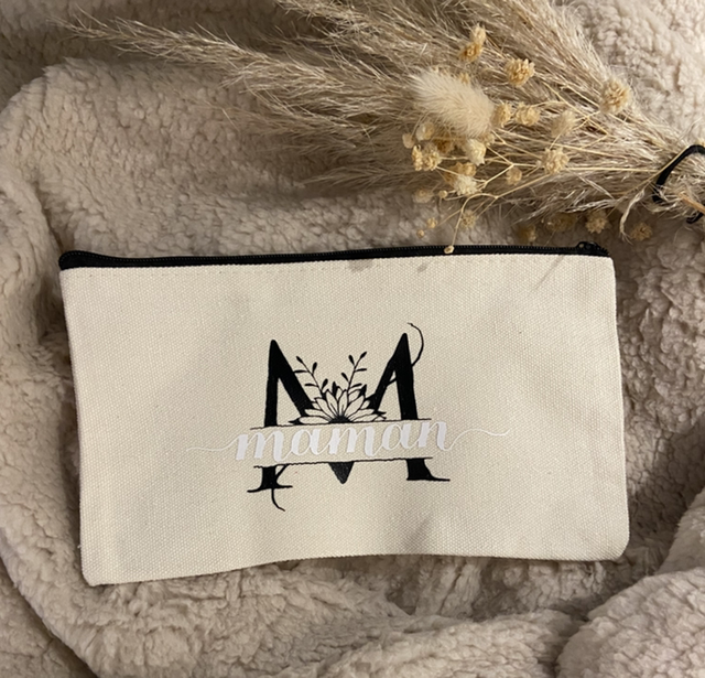 Pochette Initiale + Prénom 