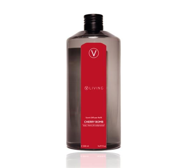 Navulling voor Geurverspreider – Cherry Bomb (500 ml)