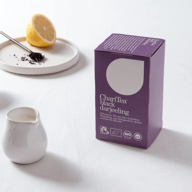 Charitea black darjeeling 20x2g