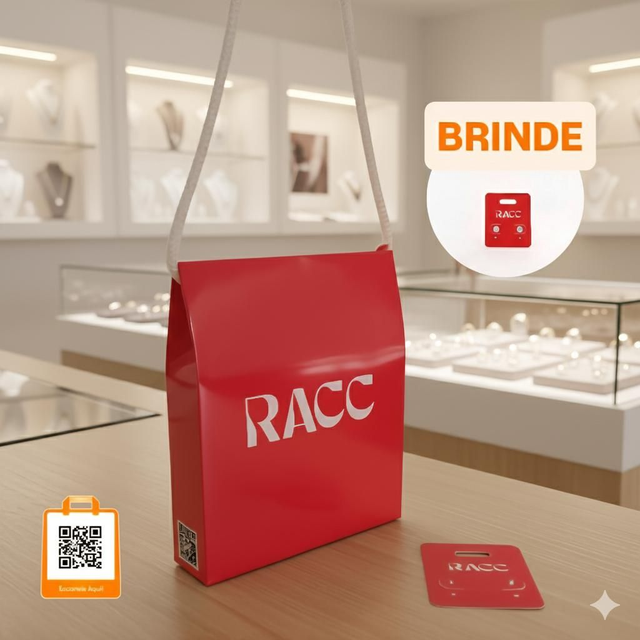 KIT 10 Sacolas Personalizadas para

acessórios | BRINDE: 30 Adesivos e 20 Tags para Acessório