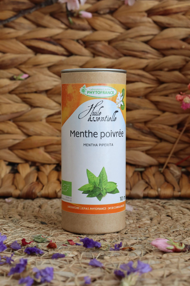 Huile Essentielle Menthe Poivrée BIO (Mentha Piperita) 10ml