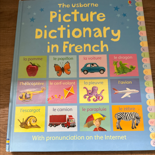 The picture dictionary in French
