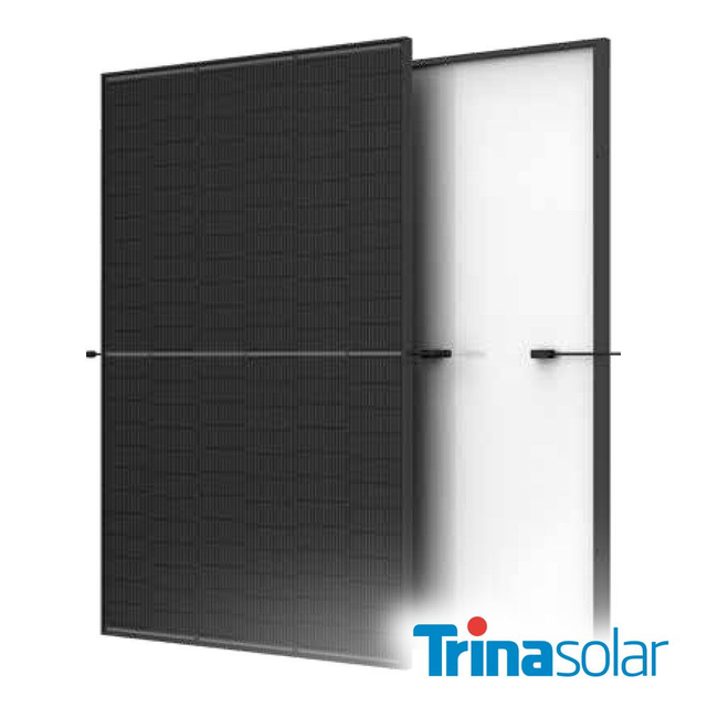 Sončni panel TRINA Vertex S+ 445W črn okvir, bela hrbtna folija Dvojno Steklo TSM-NEG9R.28