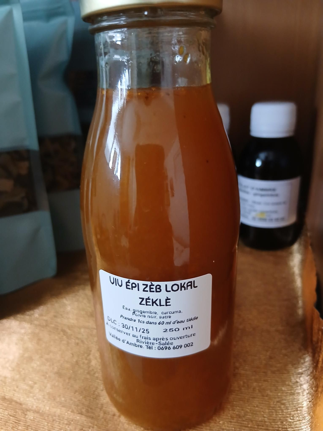Sirop ZÉKLÈ au sucre
