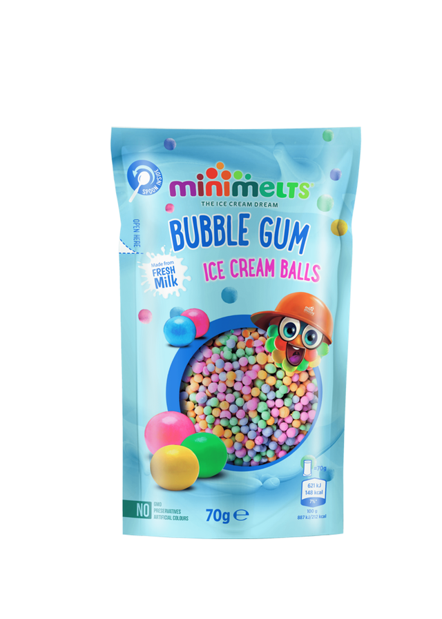 Mini Melts Bubble Gum
