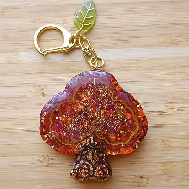 Llavero Shaker de Árbol otoñal 