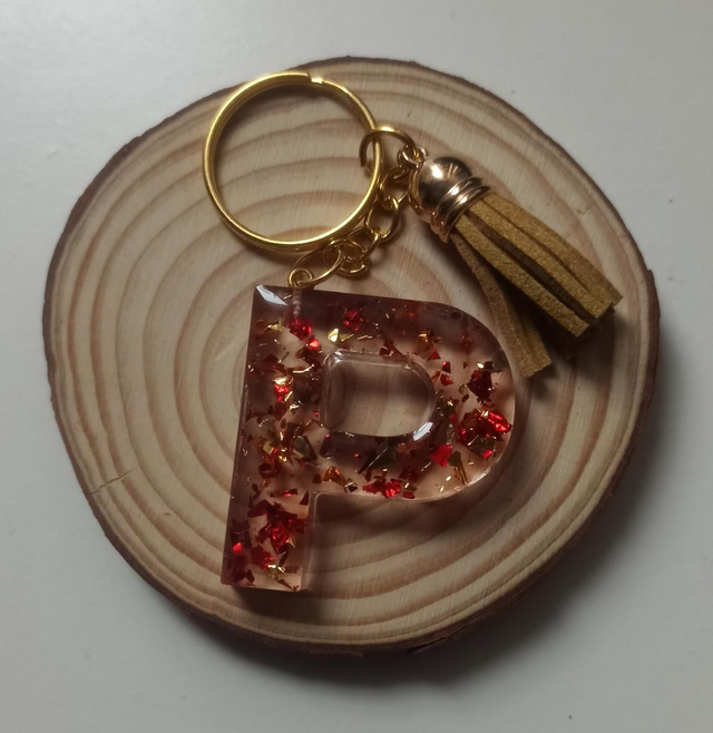 Porte clé lettre - P