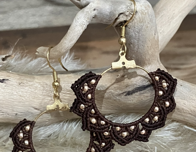 Mandala marron
