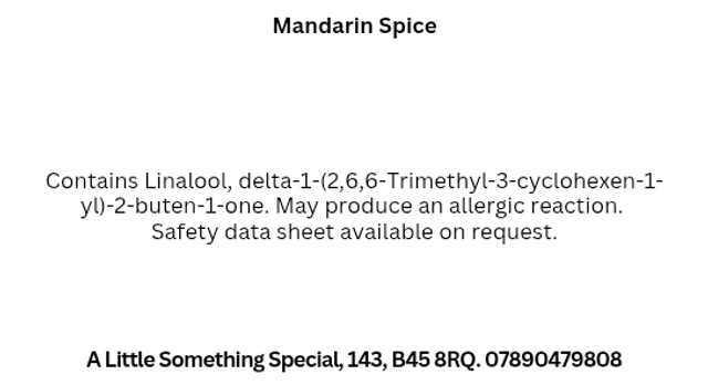 MANDARIN SPICE | WAXY TOTS