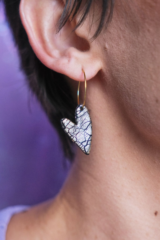 Pendientes corazones brillantes | 4 opciones