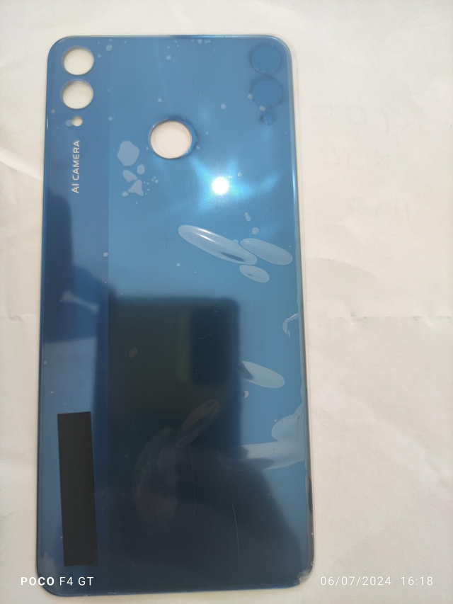Cache arrière Honor 8x bleu originale