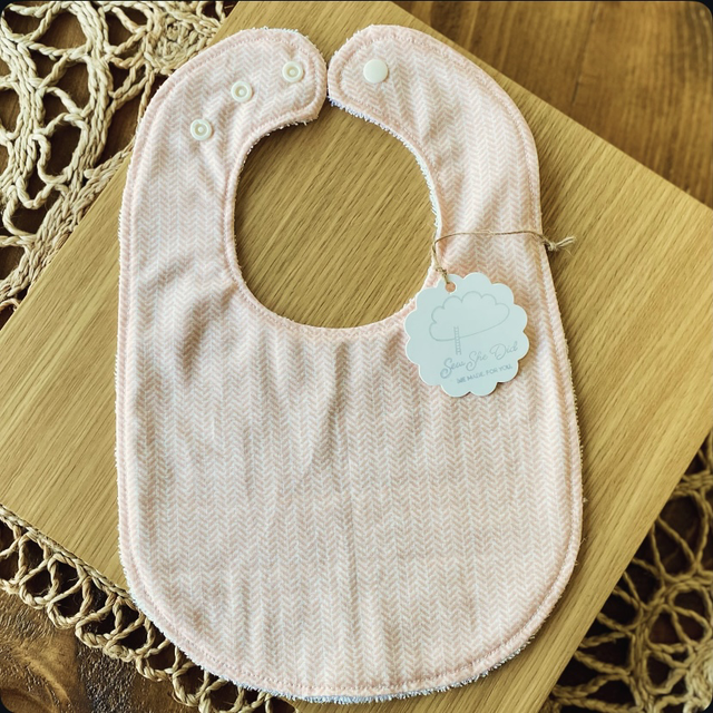 Baby Bib - Coral