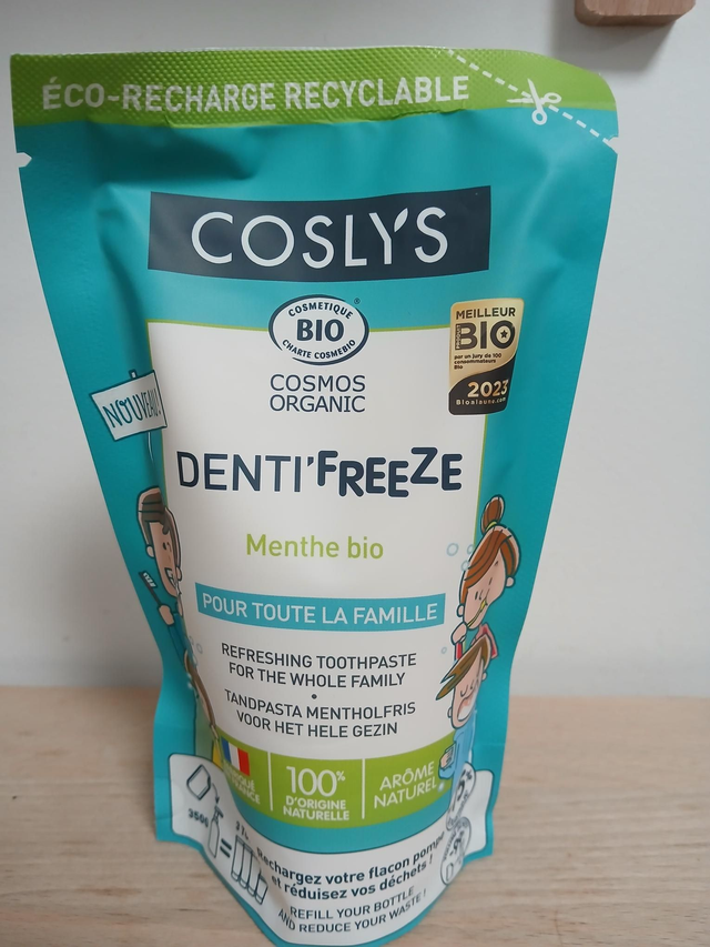 Recharge dentiste freezer menthe 350g