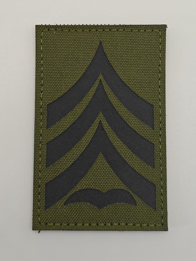 AC sgt IR laser cut rank markings 