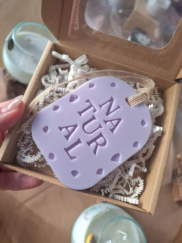 Levandule FRANCIE NATURAL - vonný sójový vosk