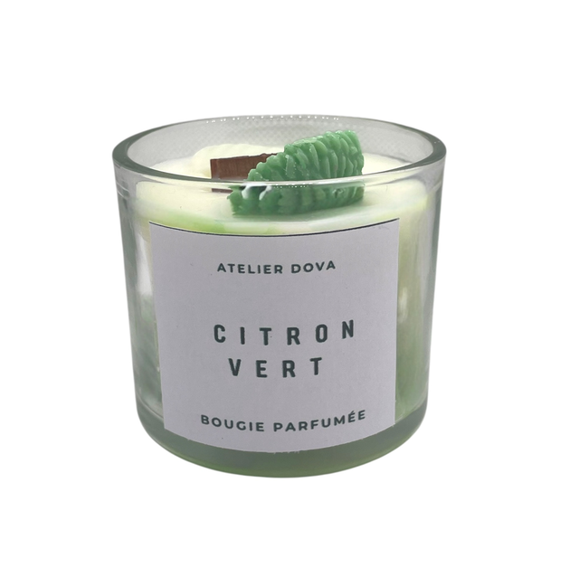 Bougie parfumé citron vert