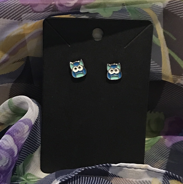 Children Blue Earrings - CBE11