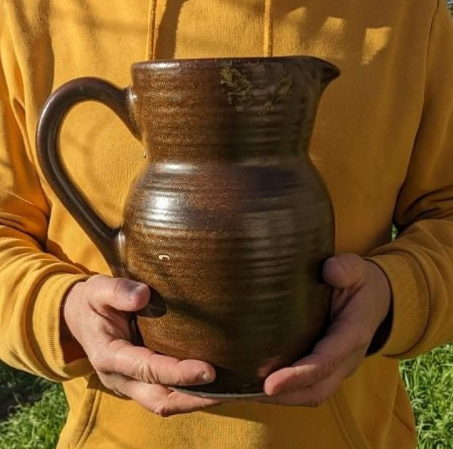 Grand pichet grès rustique (3 litres)
