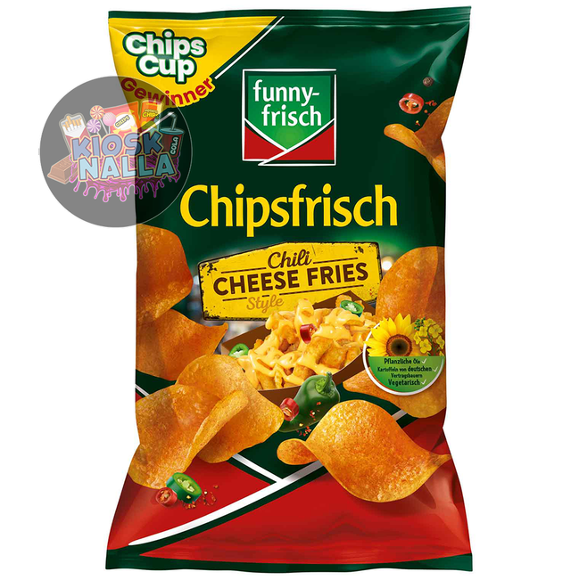 funny-frisch Chipsfrisch Chili Cheese Fries Style 150g