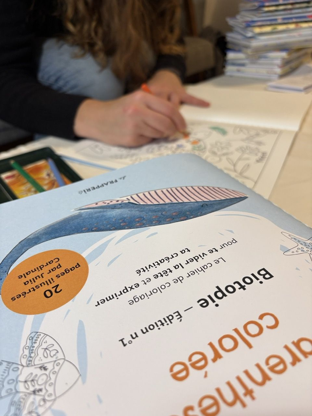 Parenthèse colorée – Cahier de coloriage