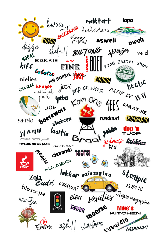 Tea Towel - South African Sayings