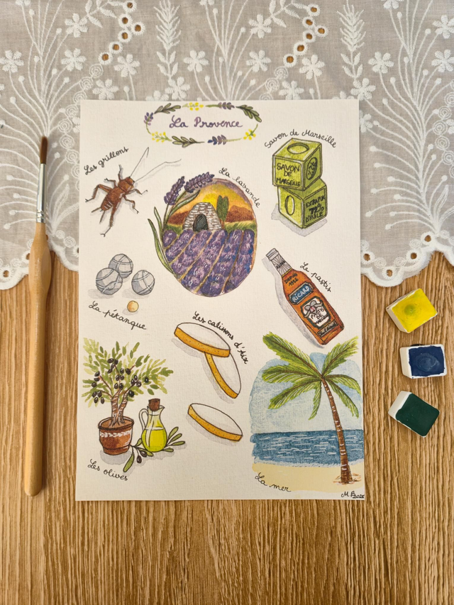Affiche "La Provence"