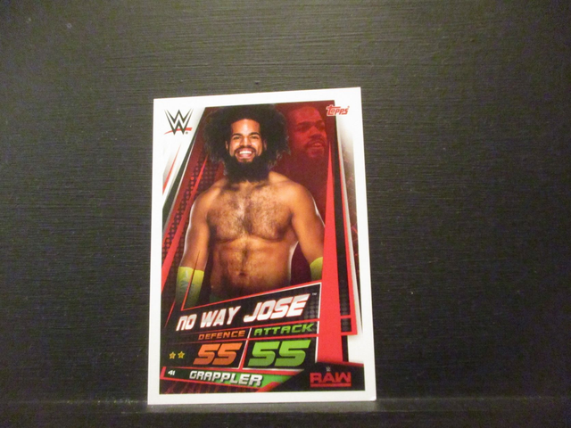 No Way Jose - Raw Slam Attax Universe Original Trading Card #41