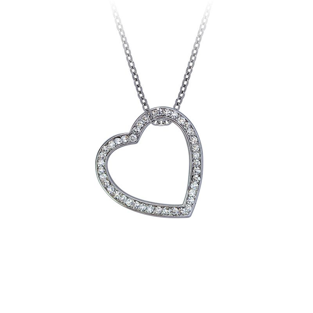 Pendentif coeur "L'Amour au Quotidien."