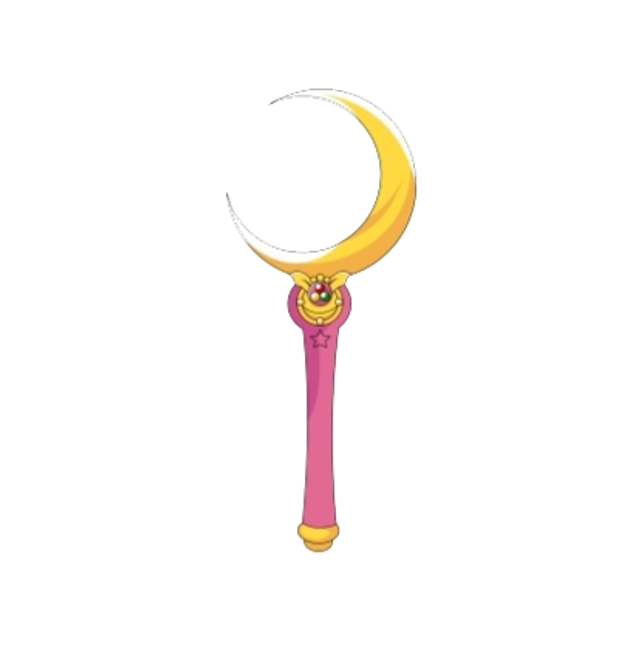 Boucles d'oreilles Sailor Moon (lune)