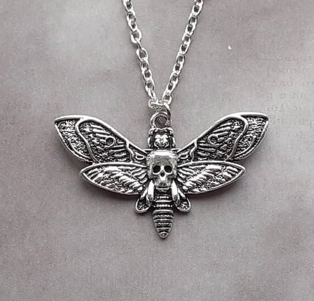 Death's Head Moth Necklace 
