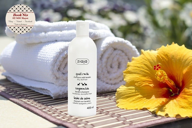Ziaja " Shampoing fortifiant à la Kératine et au Lait de chèvre "