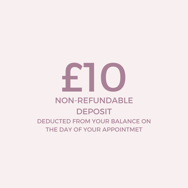 Non refundable deposit