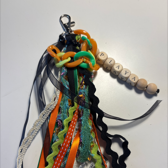 Gri-gri de sac PLAYA orange et vert