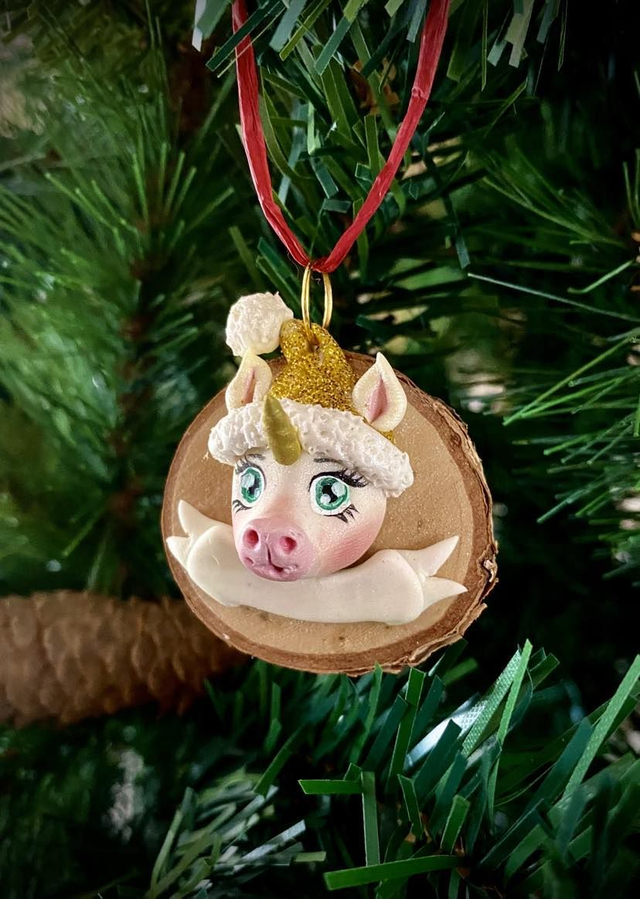 Noël Mini suspension + inscription